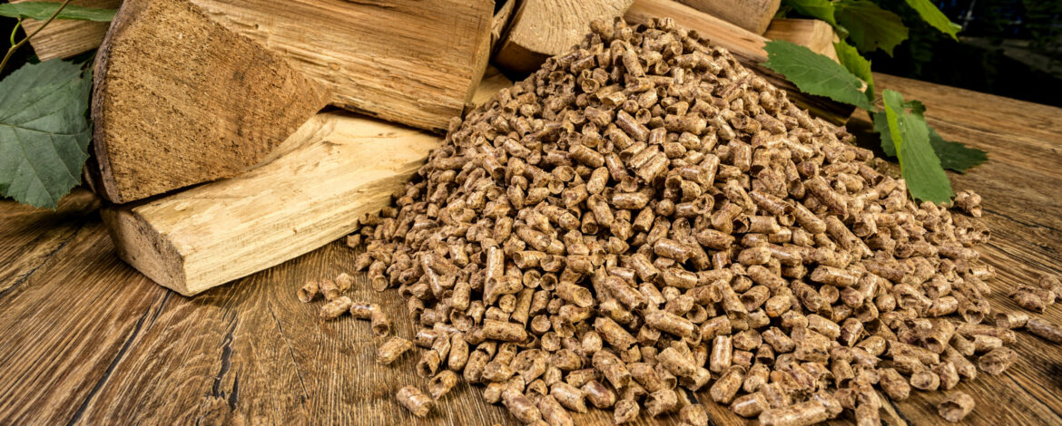 wooden pellet bio fuel